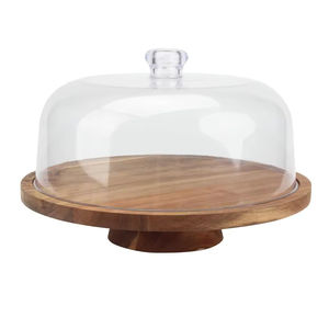 Good Quality <b>Wooden</b> Cake <b>Stand</b> Natural Color Standard Design Square Shape Acacia Wood <b>Cupcake</b> <b>Stand</b> Handcrafted Kitchenware - Product Image 3