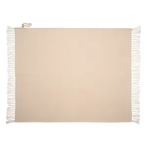 Coperta Raschel Riciclata Sostenibile con Frange - Product Image 4