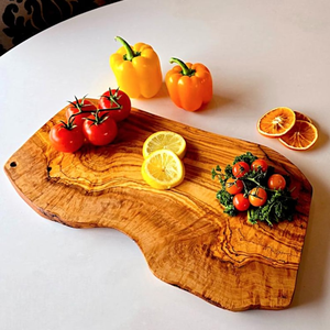 Tabla de Quesos de Madera de Olivo Personalizada de Alta Calidad, Ecológica, Apta para Lavavajillas, Hecha a Mano, Forma Irregular, AZ ENTERPRISES - Product Image 3