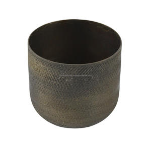 Pot de cire en métal peint et brillant, bougeoir à thème nocturne, décoration de maison et de mariage - Product Image 5