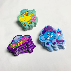 Custom Printing Die Cut Vinyl Stickers Durable White Vinyl PVC Self-Adhesive Waterproof Die Cut Stickers Logo Custom Stickers - Product Image 4