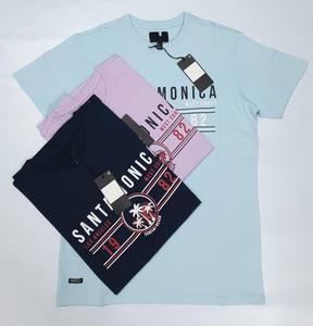 เสื้อยืดพิมพ์ลายลําลองผู้ชายคุณภาพระดับพรีเมียมคอกลมผ้าฝ้าย 100% เสื้อยืดฤดูร้อนป้ายแบรนด์ที่กําหนดเอง - Product Image 2