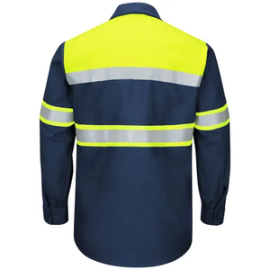 Chemises polo de travail, vêtements de travail, bande réfléchissante, polos de sécurité, polos de sécurité personnalisés pour la construction, sécurité - Product Image 4