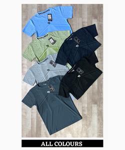 T-shirt de sport pour homme - Lycra Dotnit importé (GSM 180) - Product Image 4