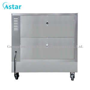 Four à sole électrique professionnel double 100L pour pizzeria, grill et friteuse à air chaud, 4 plaques - Product Image 4