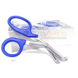 Utilidad de primeros auxilios Trauma tijeras mejor azul Kaneka Enterprises Medical EMT veterinario enfermería vendaje tijeras Manual Tuff corte para - Product Image 6