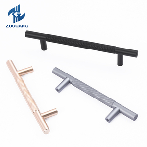 주강 가구 손잡이 골드 블랙 널링 북유럽풍 주방 수납장 서랍장 도어 손잡이 - Product Image 4