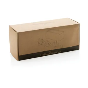 Personalized 3-Piece Wooden Puzzle Business <b>Gift</b> <b>Set</b> for Office or Home Use - Product Image 3