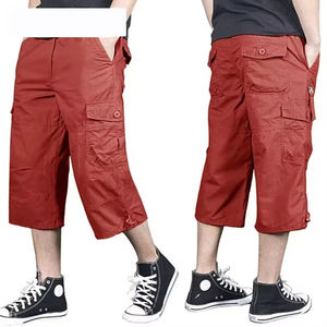 <b>Mens</b> Cotton Cargo <b>Shorts</b> with Pockets Trendy Printed Sportswear for Summer Breathable <b>Plus</b> <b>Size</b> Custom <b>Shorts</b> - Product Image 2