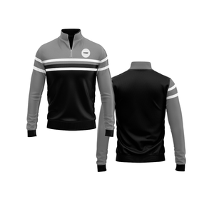 Classic Fit Quarter Zip <b>Pullover</b> <b>Men</b> Women Youth Sportswear Quick Dry Team <b>Pullover</b> - Product Image 3