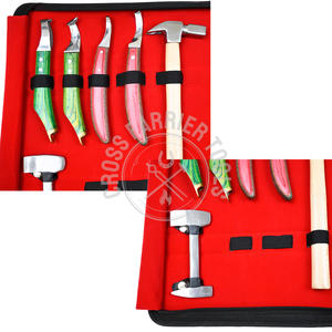 Kit de herramientas para herradores al por mayor, pinzas para pezuñas para caballos, 10 Uds., incluye martillo de herradura, cuchillo de bucle, cuchillo de recorte y cortador de remache - Product Image 6