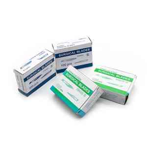 Cuchillas de bisturí quirúrgico desechables estériles #11 y #12 | Cuchillas médicas de acero inoxidable de alta precisión para uso clínico y hospitalario - Product Image 5