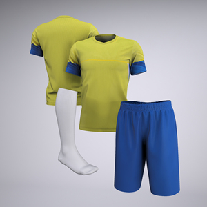 Uniforme de Fútbol Sublimado Personalizado de Alta Calidad al por Mayor, Conjunto Completo de Camiseta de Fútbol, Conjunto de Entrenamiento, Ropa Deportiva Transpirable para Equipos - Product Image 3