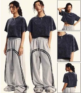 Alta calidad 2025 ropa de calle de verano chicas jóvenes mujeres Crop Top personalizado Vintage Crop Tops - Product Image 4