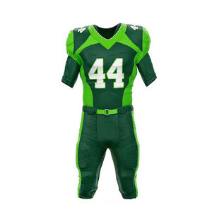 Uniformes de football américain de meilleure qualité avec logo personnalisé, respirants, imprimés techniques, ensembles de maillots cousus en gros - Product Image 2