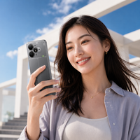 Teléfono Inteligente Realme Neo7 Turbo 5G, Dimensity 9400e, 7200 mAh, Carga Rápida de 100 W, Cámara de 50 MP con OIS, Pantalla AMOLED de 144 Hz, NFC, Android, 6.8 Pulgadas