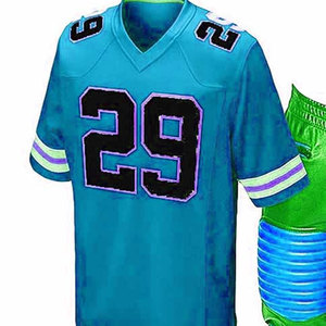 Maillot de football américain pour hommes, style personnalisé, sublimation, surdimensionné, manches courtes imprimées, entraînement - Product Image 6