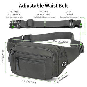 กระเป๋าคาดเอวเป็นมิตรกับสิ่งแวดล้อมทำจากวัสดุรีไซเคิลและเนื้อนุ่ม - Product Image 6