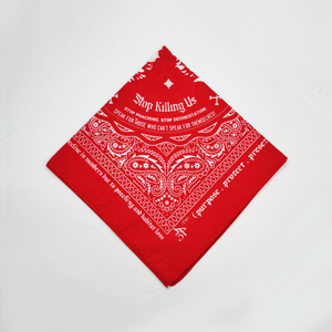 Pañuelo Cuadrado Multifuncional de Nuevo Estilo, Estampado, Transpirable, Ligero, 55*55cm, <span class=keywords><strong>Bandana</strong></span> de Algodón - Product Image 4