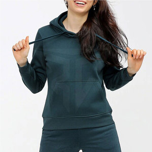 Sudaderas con Capucha Personalizadas para Mujer, Color Sólido, 100% Algodón, Estilo Casual, Forro Polar, Secado Rápido, Transpirables, con Logotipo Personalizado - Product Image 5