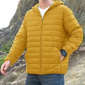 Blouson matelassé de haute qualité en polyester et coton, manches longues, pour la randonnée, pour hommes, téléchargé par Dress Sports - Product Image 3