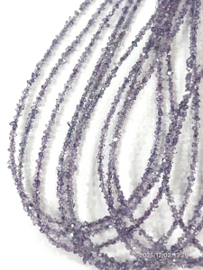Cuentas de Cuarzo Herkimar Natural de Calidad AAA, Color Morado Claro, Recubiertas, Tamaño 2-3 mm - Product Image 3