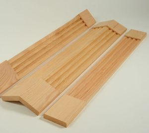 Minimalist Solid Wood Column Fluting (<b>Wrap</b>-Around) - Product Image 2
