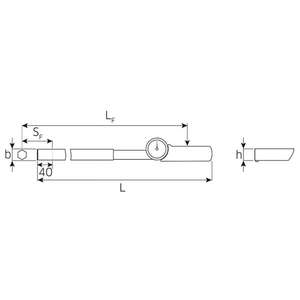 Llave Dinamométrica Stahlwille MANOSKOP 71 con Soporte para Herramientas Shell - Product Image 2