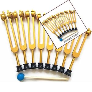 Juego de 8 diapasones Fuente de alimentación manual Material de acero inoxidable para afinación manual - Product Image 1