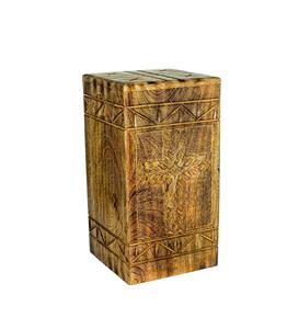 <b>Wooden</b> <b>Urns</b> <b>for</b> Human <b>Ashes</b> Adult Large - Rosewood Cremation <b>for</b> <b>Ashes</b> -Burial <b>Urn</b> <b>for</b> Columbarium - Funeral <b>Urn</b> Box - Product Image 4