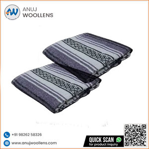 ผ้าห่มฟอลซ่าสีม่วงแบบสั่งทำวัสดุผ้าฟลีซจากผู้ผลิตอินเดียสำหรับฤดูใบไม้ร่วง - Product Image 6