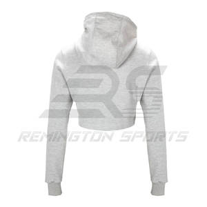 เสื้อฮู้ดลำลองคุณภาพสูงสำหรับผู้หญิงเสื้อฮู้ดลำลองผ้าฝ้ายไซส์ใหญ่/เส้นใยไม้ไผ่สั่งตัดฉลากได้ - Product Image 5