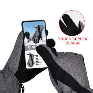 Full Split Finger Warm Mejor calidad Snowboard Pantalla táctil Guantes de esquí - Product Image 4