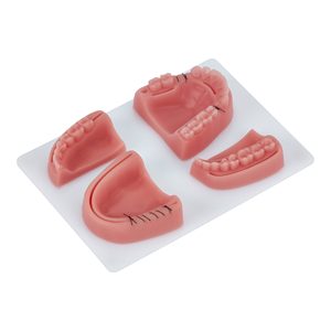 Almohadilla de sutura oral 3D dental, modelo de sutura de silicona de 32 mm de grosor, agarre ergonómico manual para práctica de entrenamiento con instrumentos quirúrgicos - Product Image 2