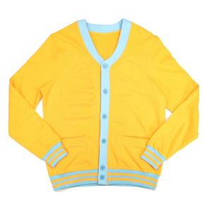 Suéter informal bordado personalizado de Navidad 2025, cárdigan de punto, suéter de manga informal con rayas, suéter unisex de invierno - Product Image 1