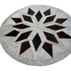 Tapis en cuir luxueux et durable, touffeté à la main, en peluche, au design floral moderne, pour chambre et prière, décoration intérieure, meilleur prix de gros - Product Image 1