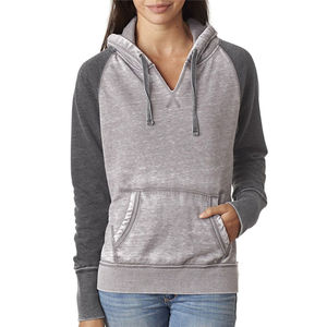 2025 nueva llegada Unisex peso pesado de gran tamaño Vintage ácido lavado Sudadera con capucha cuello con cremallera logotipo personalizado frente OEM ODM servicio mujeres - Product Image 4