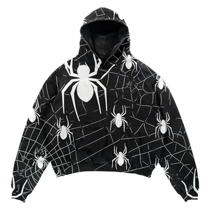 Sudadera Premium con Efecto Desgastado para Invierno, Producción OEM, Algodón Poliéster, Impresión Personalizada, Alta Calidad, Ecológica, Pedido al por Mayor, Lavado Ácido - Product Image 6