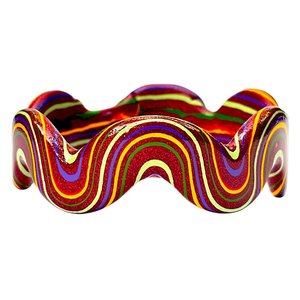 กำไลข้อมือแฟชั่นสไตล์เรโทรเวฟ ดีไซน์โดดเด่น - Product Image 3