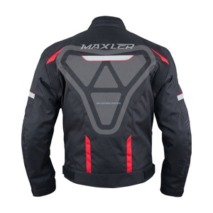Vêtements de sport courts légers toutes saisons pour hommes approuvés CE Veste de moto en textile imperméable et respirant grande taille - Product Image 3