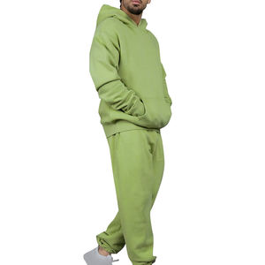 100% coton polaire survêtement pour hommes unisexe Logo personnalisé décontracté respirant Jogging costume à capuche col imprimé Technics Sportswear - Product Image 3