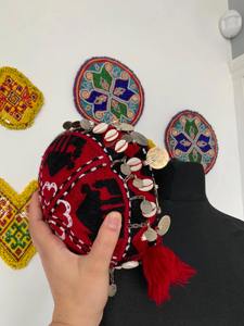 Barrette à cheveux traditionnelle afghane, faite à la main, ethnique, vintage, brodée, accessoires pour cheveux pour hommes et femmes, vente en gros - Product Image 2