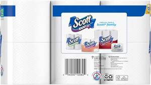 Papel Higiénico Scott Regular Roll, 1 Capa, Blanco, 12 Rollos - Product Image 4