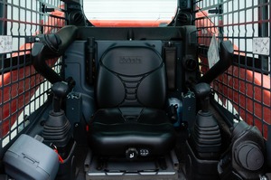 Minicargadora frontal usada Kubota SSV75 con características de retroexcavadora - Product Image 6