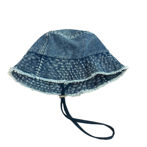 Chapeau Bob en Jean de Haute Qualité, Style Cowboy et Pêcheur, Broderie 3D, Idéal pour les Voyages, Homme et Femme, Hijab – Vente Flash - Product Image 2