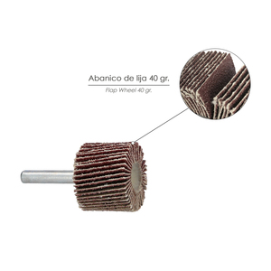 Disco Abrasivo Grana 40 Misura O/ 30 x 25 mm. - Product Image 3