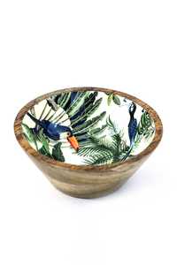 Bol en émail en bois fabriqué à la main ensemble de vaisselle écologique et élégant bol durable pour soupe salade pour les fêtes à la maison utilisation de vaisselle - Product Image 4