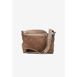 Borsa a Tracolla Morbida in Vera Pelle Scamosciata - Made in Italy - Art. 25400 - Product Image 3