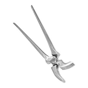 Pince à ongles vétérinaire 12 "pince à clincher mâchoire incurvée pince à ongles fer à cheval outils de maréchal-ferrant soins aux animaux fer à cheval - Product Image 2