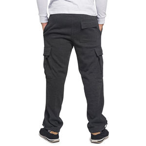 Vêtements décontractés pantalons de survêtement coupe ample Baggy droit lavé nouveau Style Streetwear hommes Joggers pantalons multi-poches pantalons pour hommes - Product Image 3